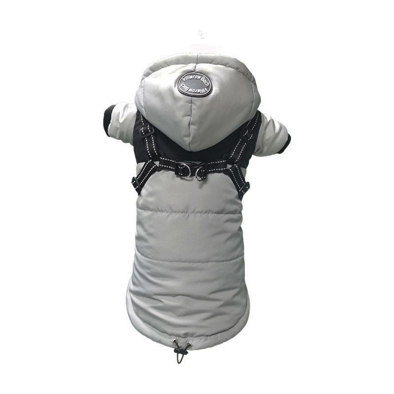 Calming Waterproof Warm Dog Shell Jacket – Velvet-Lined Comfort - Dogs Peace™