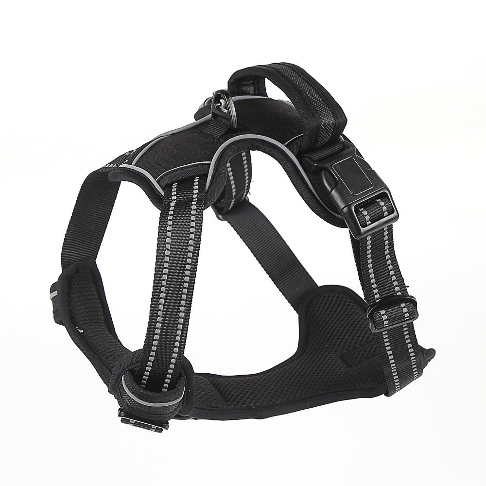 Calming Reflective No-Pull Dog Harness Vest – Adjustable & Breathable - Dogs Peace™