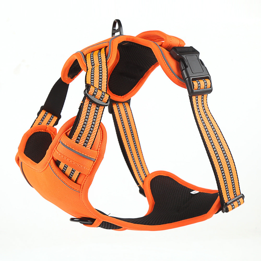 Calming Reflective No-Pull Dog Harness Vest – Adjustable & Breathable - Dogs Peace™