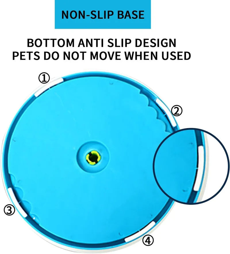Calming Rotating Puzzle Slow-Feeder Bowl for Dogs - Dogs Peace™