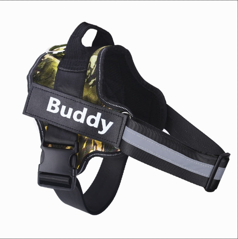 Personalized No-Pull Calming Dog Harness — Reflective & Adjustable - Dogs Peace™