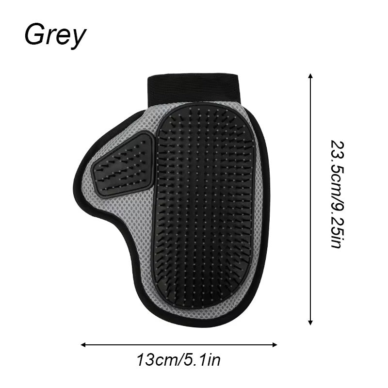 Cat Hair Removal Glove Pet Supplies Bath Massage Jerking Gloves Cat Dog Massage Bathing Cleaning Grooming Supplies Silicone Hair Sticking Removal Brush - Dogs Peace™