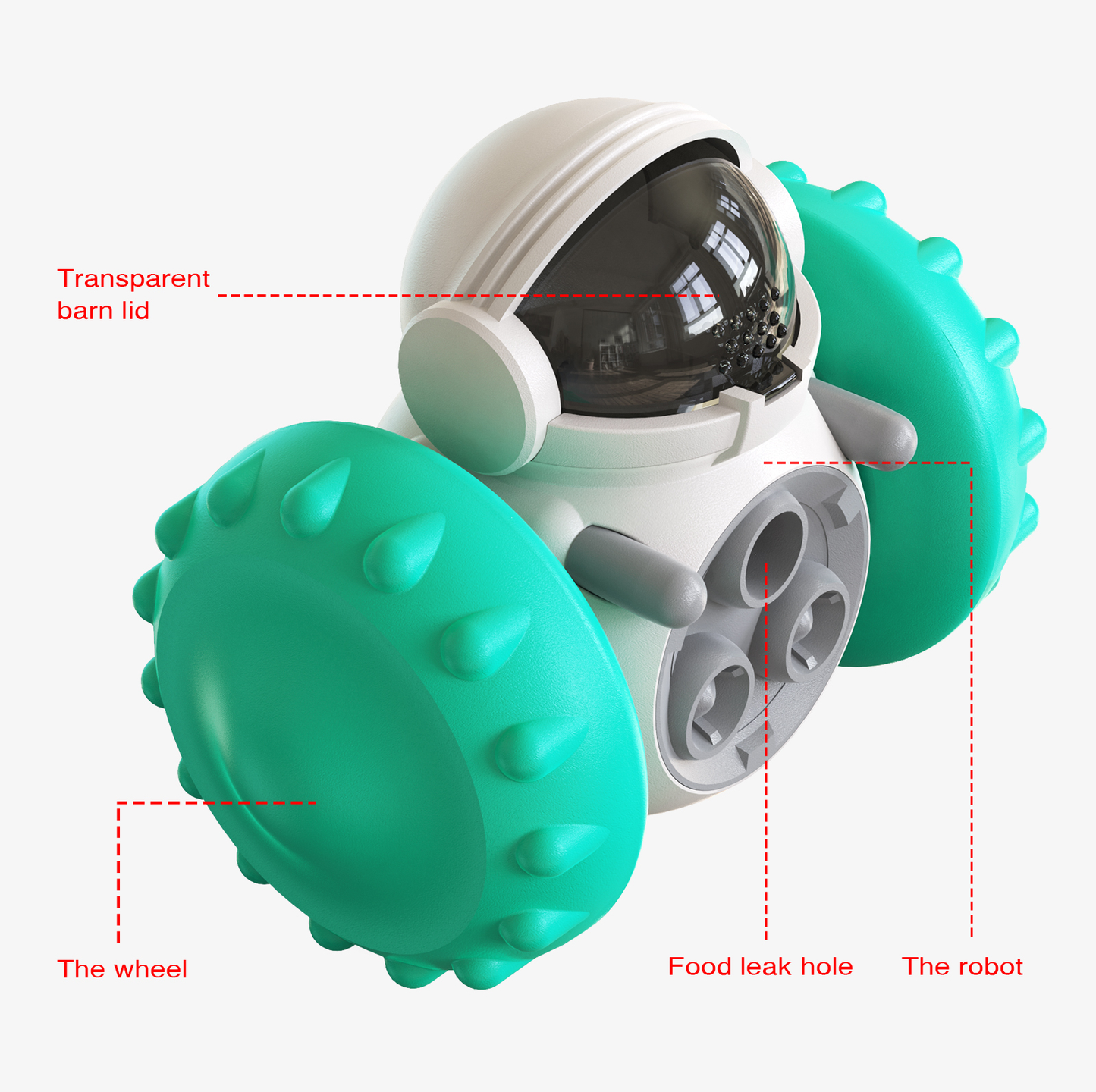 Calming IQ Tumbler Dog Toy – Puzzle, Slow Feeder, Anxiety Relief - Dogs Peace™