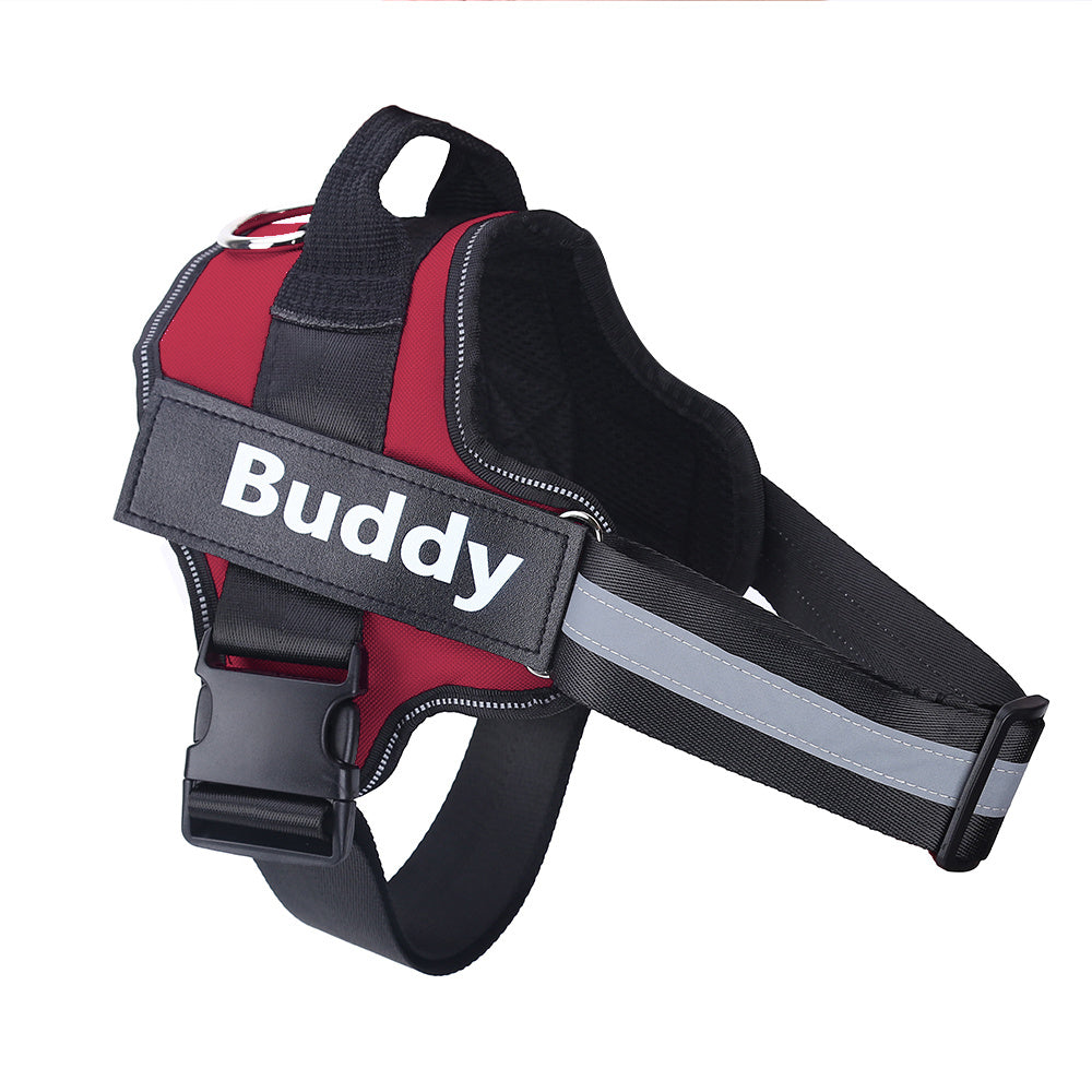 Personalized No-Pull Calming Dog Harness — Reflective & Adjustable - Dogs Peace™