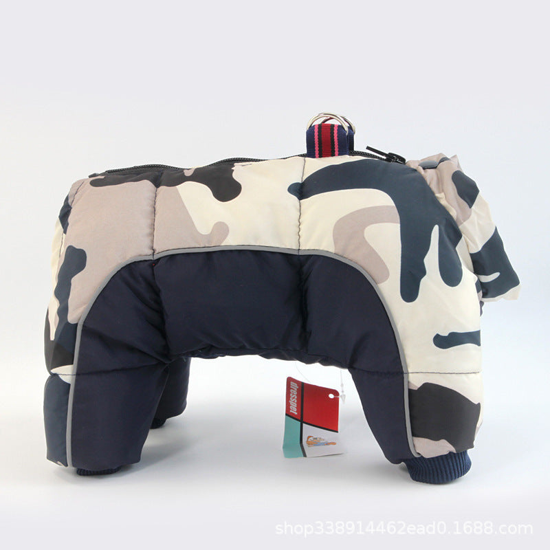 Calming Teddy Down Jacket – Plush & Water-Resistant Dog Coat - Dogs Peace™