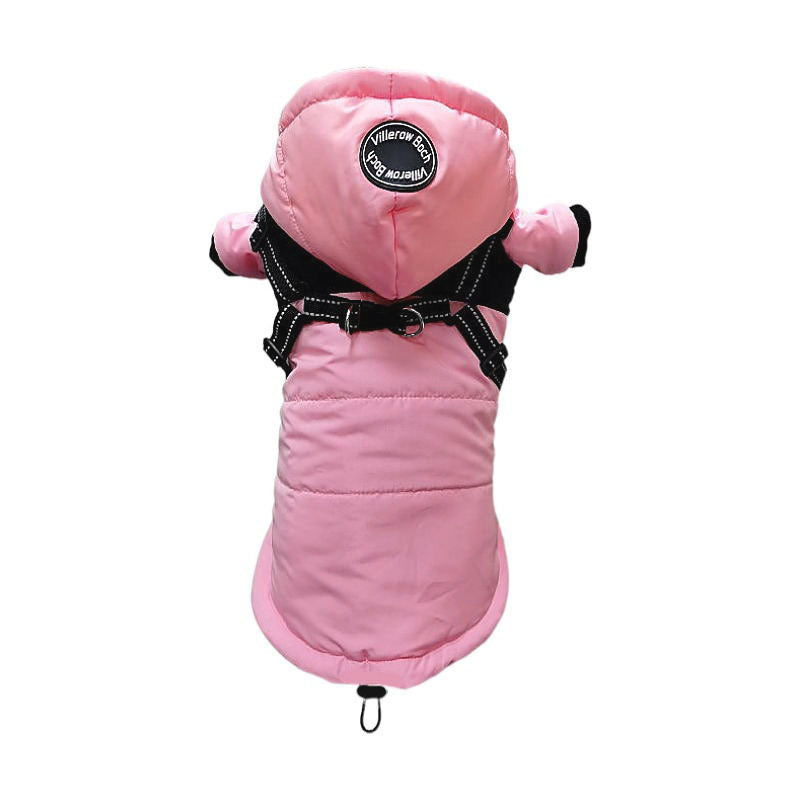 Calming Waterproof Warm Dog Shell Jacket – Velvet-Lined Comfort - Dogs Peace™