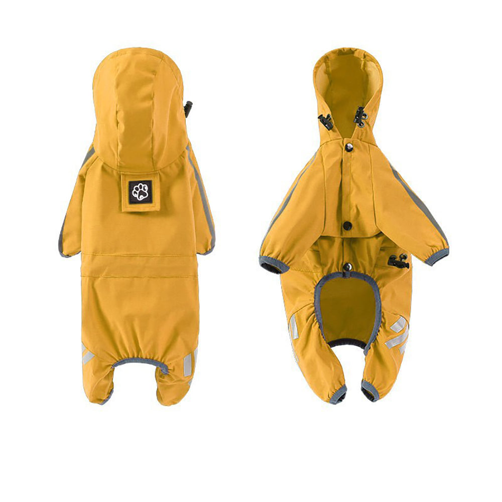 Calming Reflective Waterproof Dog Raincoat – Lightweight Comfort - Dogs Peace™