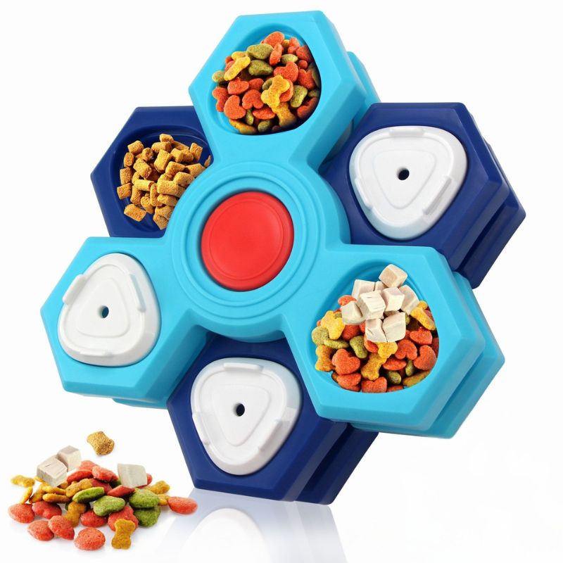 4-Layer Calming Puzzle Slow Feeder Bowl – Aid Boredom & Digestion - Dogs Peace™