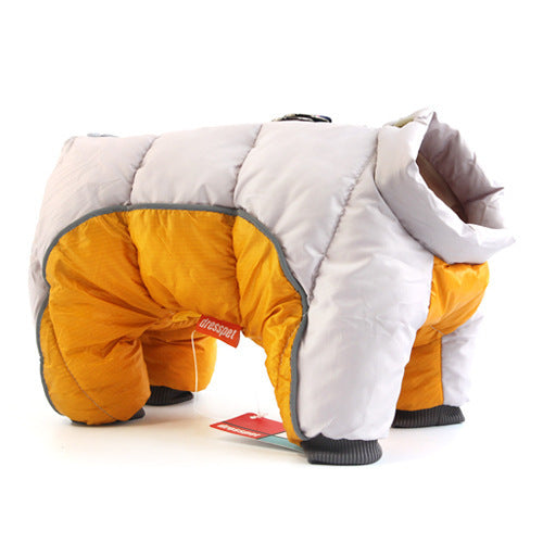 Calming Teddy Down Jacket – Plush & Water-Resistant Dog Coat - Dogs Peace™