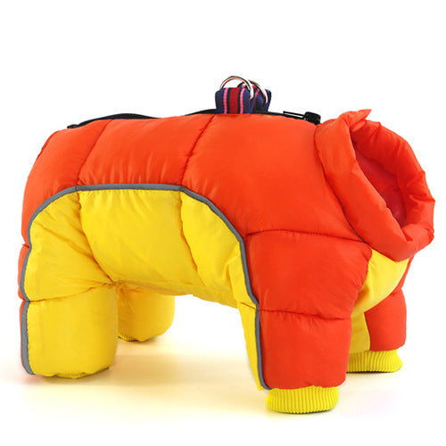 Calming Teddy Down Jacket – Plush & Water-Resistant Dog Coat - Dogs Peace™