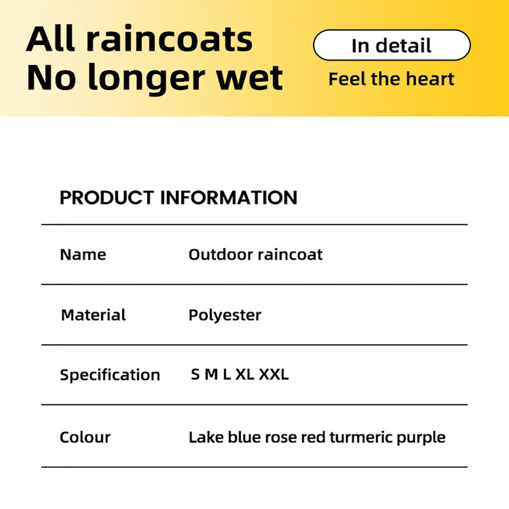 Calming Reflective Waterproof Dog Raincoat – Lightweight Comfort - Dogs Peace™