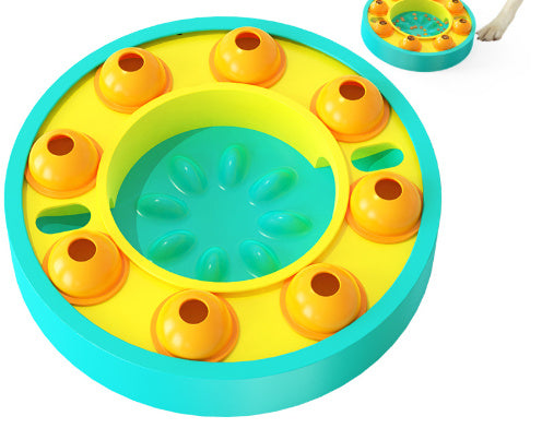 Dog Pets Puzzle Toys Slow Feeder Interactive Increase Puppy IQ Food Dispenser Slowly Eating NonSlip Bowl Pet Dogs Training Game Pet Supplies - Dogs Peace™