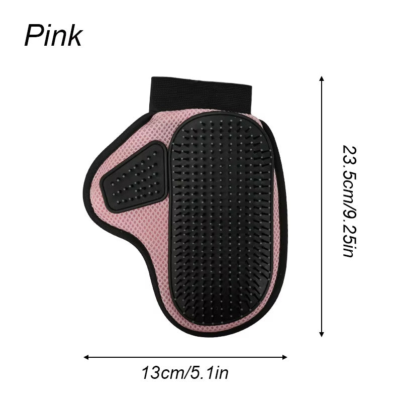 Cat Hair Removal Glove Pet Supplies Bath Massage Jerking Gloves Cat Dog Massage Bathing Cleaning Grooming Supplies Silicone Hair Sticking Removal Brush - Dogs Peace™