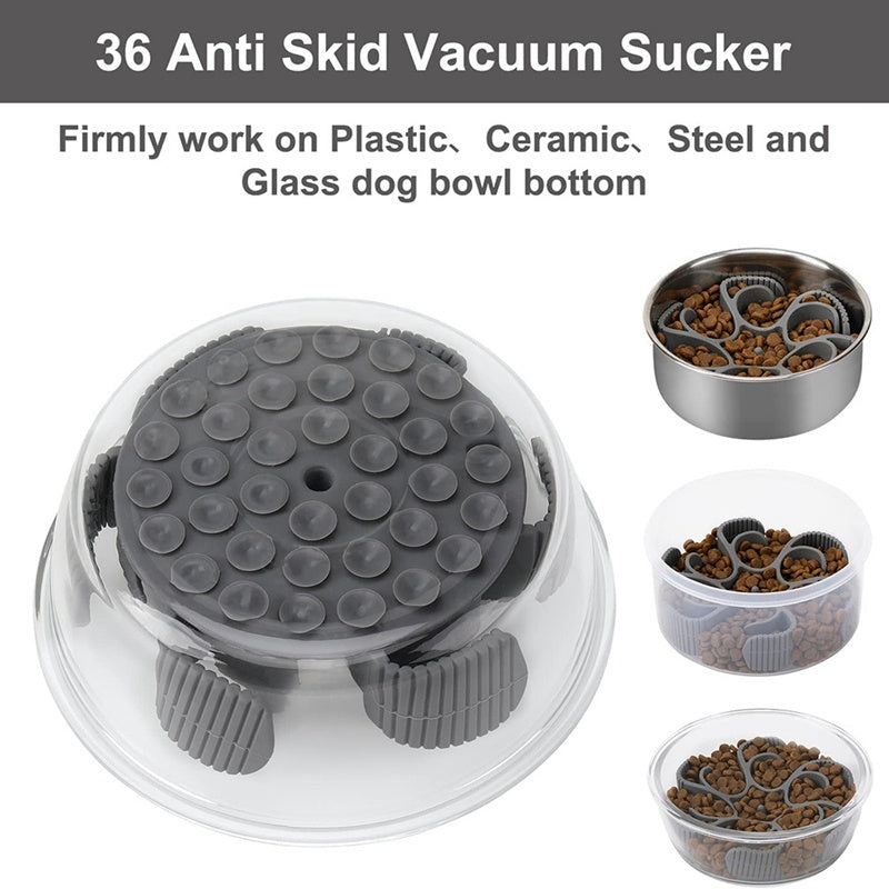 Calming Spiral Slow-Feeder Insert Slows Eating, Soothes and Digests - Dogs Peace™