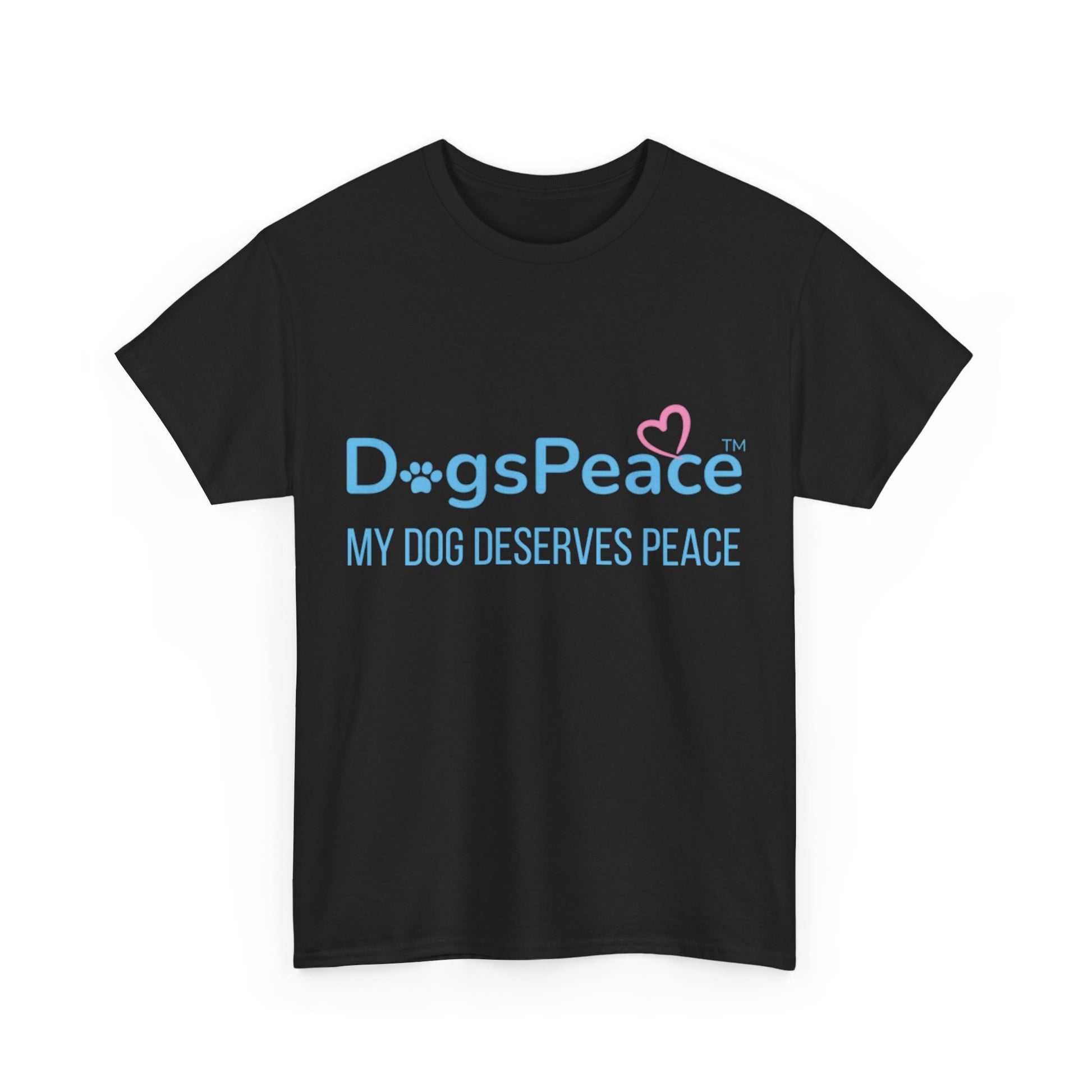 Unisex Heavy Cotton Dog Parent Tee – Comfortable, Durable T-Shirt - Dogs Peace™