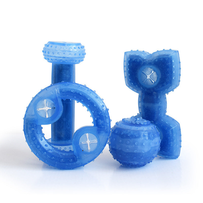 Dog Cooling Toy Puppy Teething Ring Freeze Dogs Chew Toy For Summer Tough Durable Pet Toys - Dogs Peace™