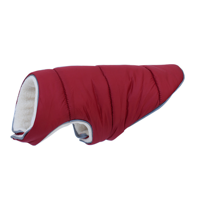 Anxiety-Soothing Reflective Dog Fleece – Cozy & Bright - Dogs Peace™