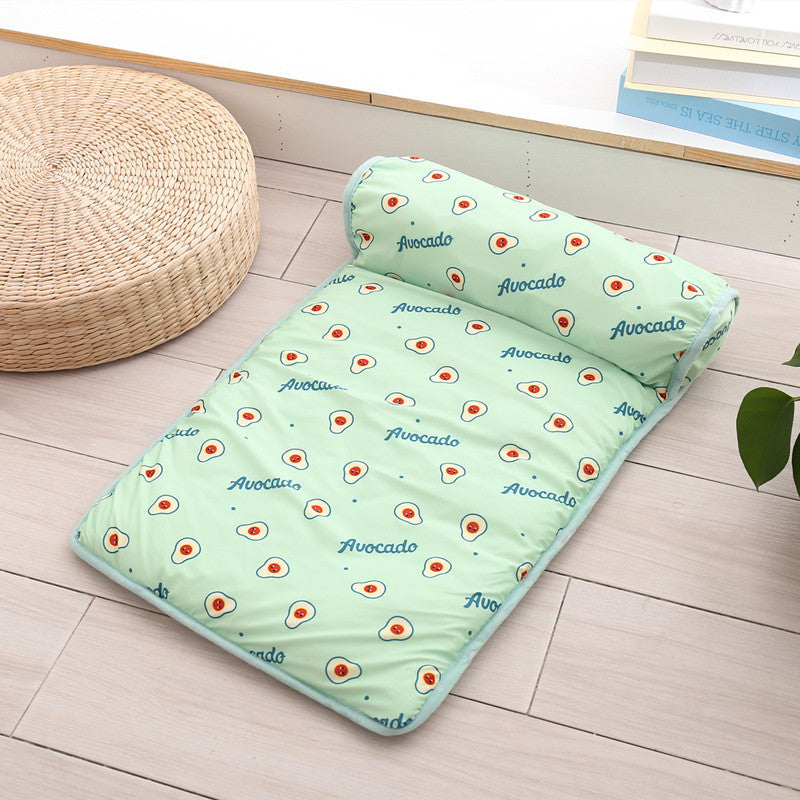 Cool Dog Mat Summer Pet Blanket Cooling Breathable Cat Bed Outdoor Washable Travel Cold Silk Sofa Portable Sleep Puppy Supplier - Dogs Peace™