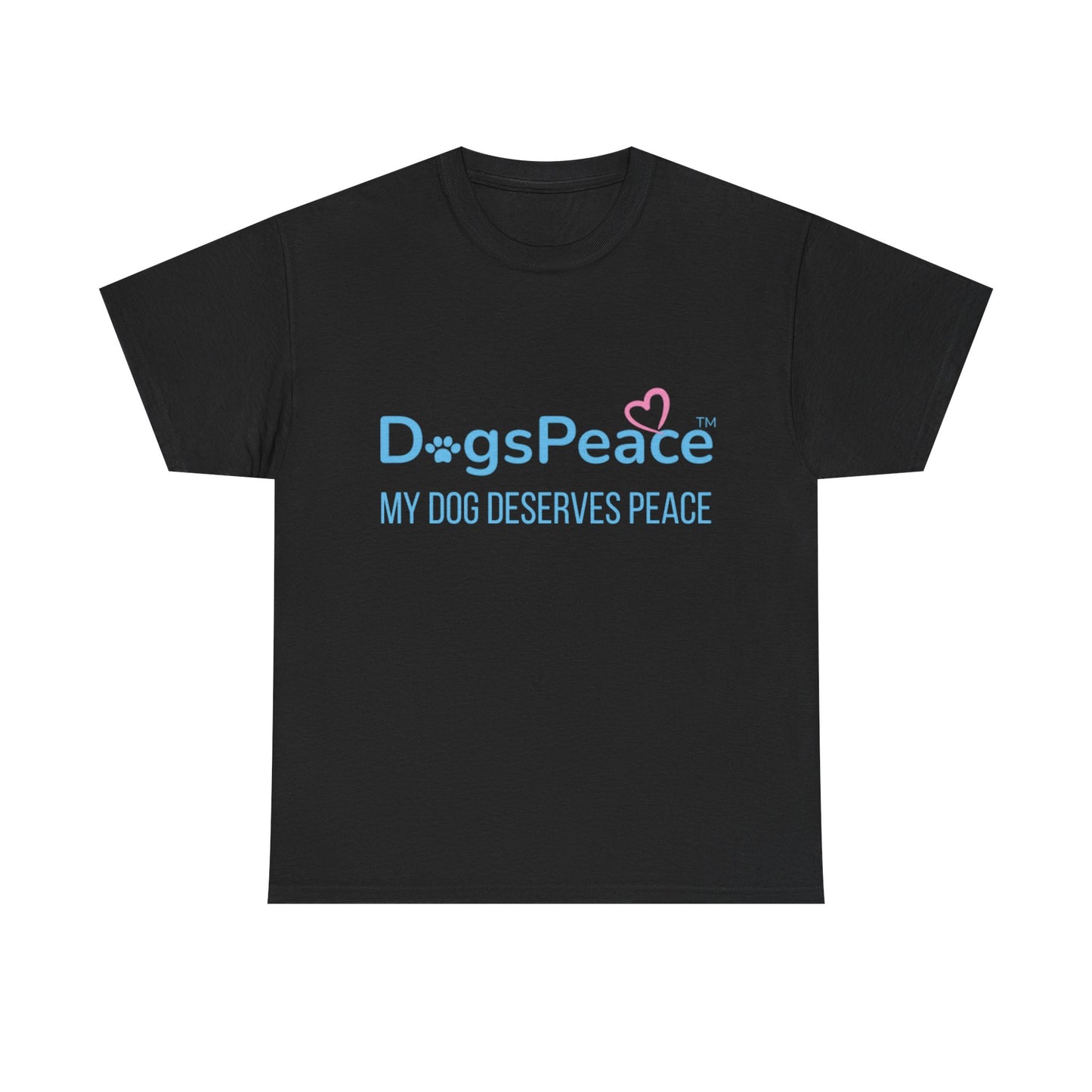 Unisex Heavy Cotton Dog Parent Tee – Comfortable, Durable T-Shirt - Dogs Peace™