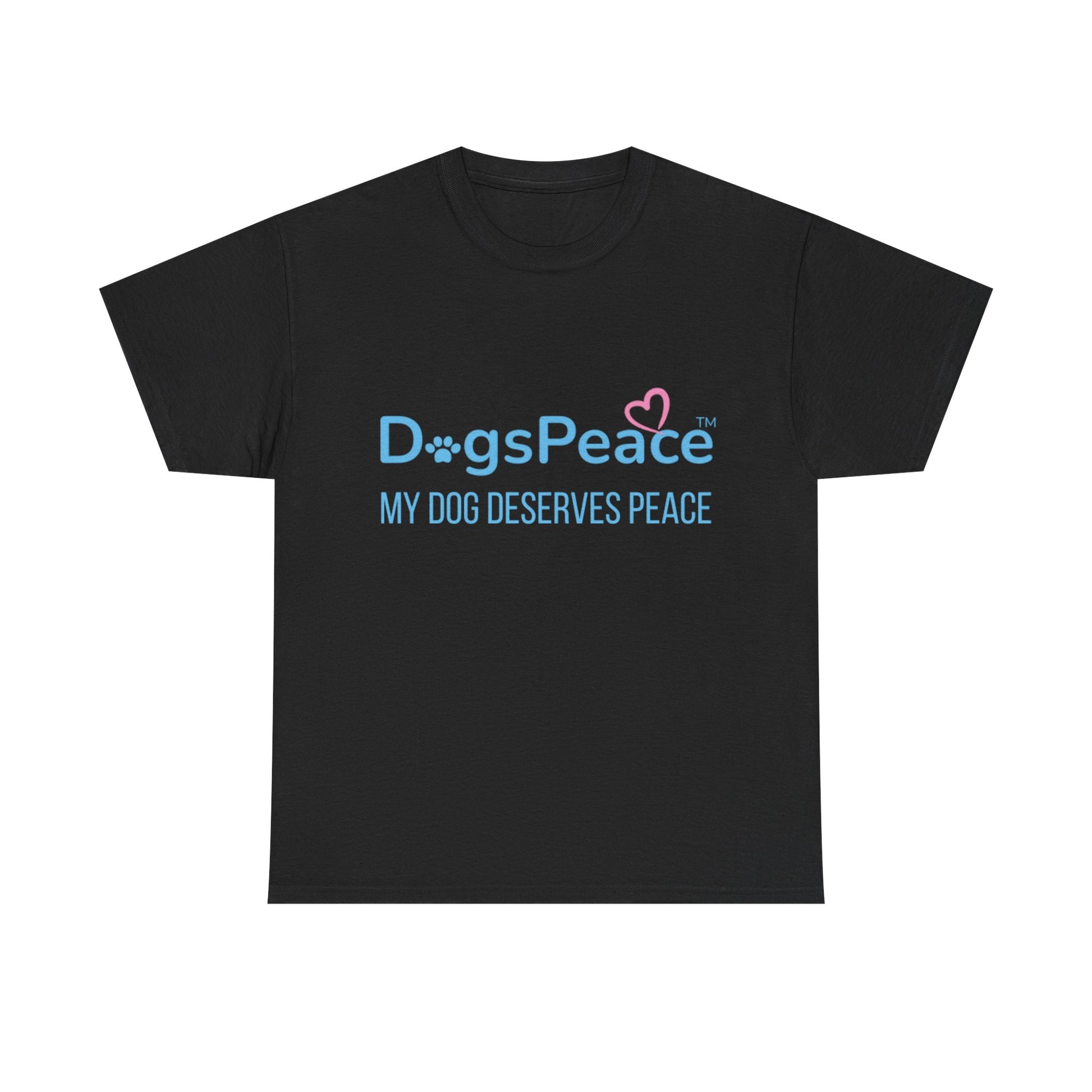 Unisex Heavy Cotton Dog Parent Tee – Comfortable, Durable T-Shirt - Dogs Peace™