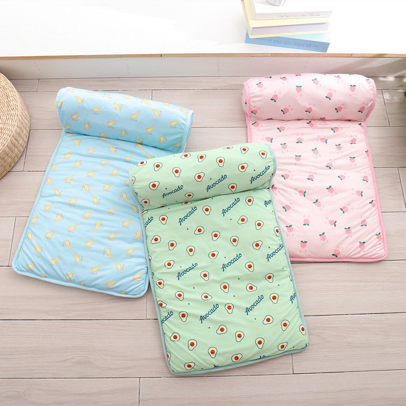 Cool Dog Mat Summer Pet Blanket Cooling Breathable Cat Bed Outdoor Washable Travel Cold Silk Sofa Portable Sleep Puppy Supplier - Dogs Peace™