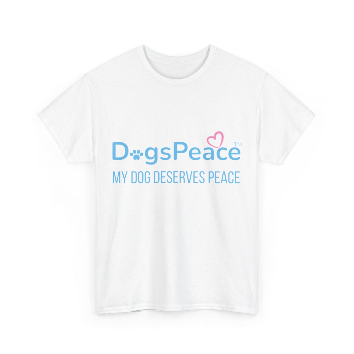 Unisex Heavy Cotton Dog Parent Tee – Comfortable, Durable T-Shirt - Dogs Peace™