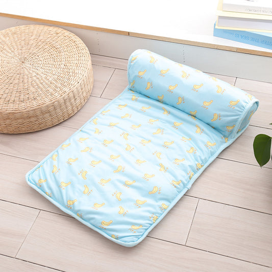 Cool Dog Mat Summer Pet Blanket Cooling Breathable Cat Bed Outdoor Washable Travel Cold Silk Sofa Portable Sleep Puppy Supplier - Dogs Peace™