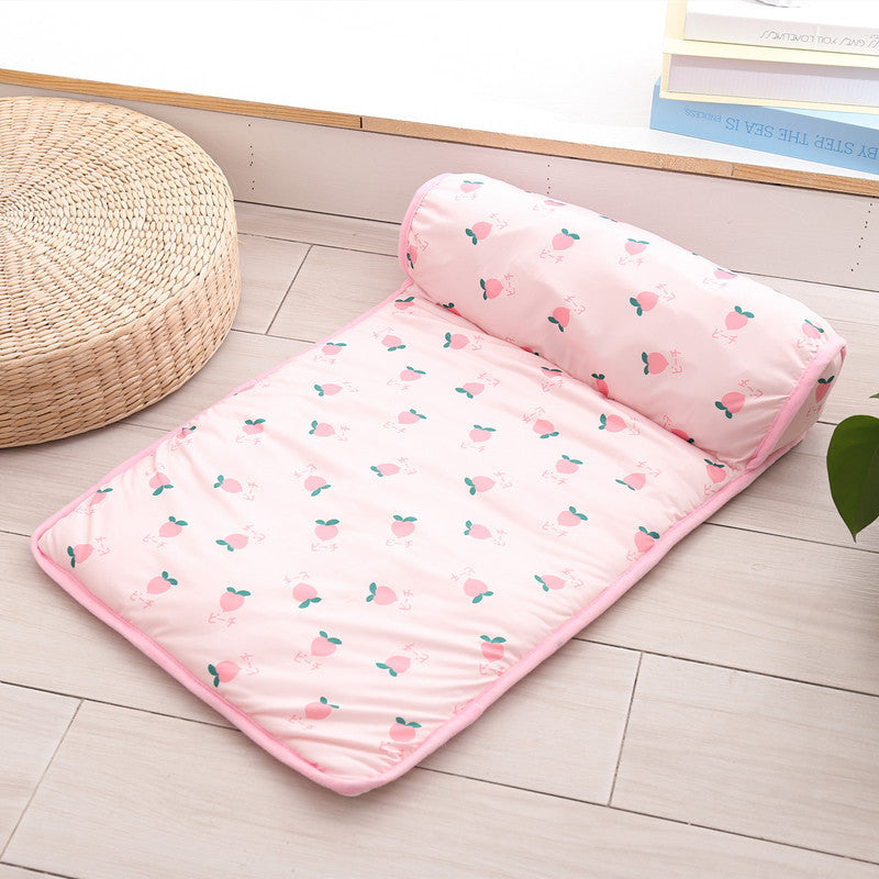 Cool Dog Mat Summer Pet Blanket Cooling Breathable Cat Bed Outdoor Washable Travel Cold Silk Sofa Portable Sleep Puppy Supplier - Dogs Peace™
