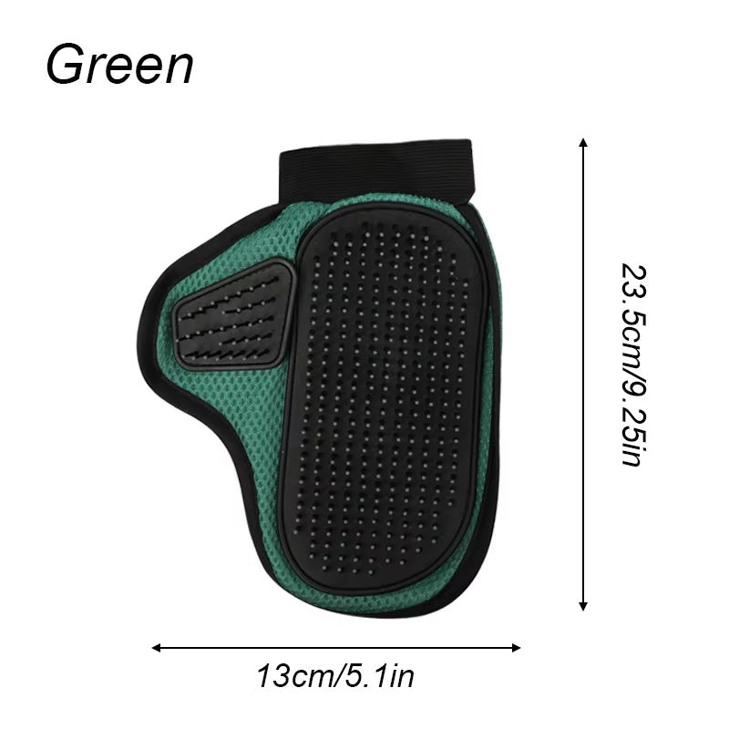 Cat Hair Removal Glove Pet Supplies Bath Massage Jerking Gloves Cat Dog Massage Bathing Cleaning Grooming Supplies Silicone Hair Sticking Removal Brush - Dogs Peace™