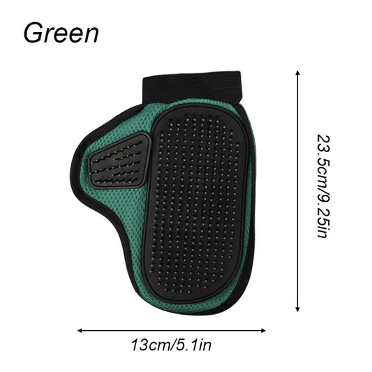 Cat Hair Removal Glove Pet Supplies Bath Massage Jerking Gloves Cat Dog Massage Bathing Cleaning Grooming Supplies Silicone Hair Sticking Removal Brush - Dogs Peace™